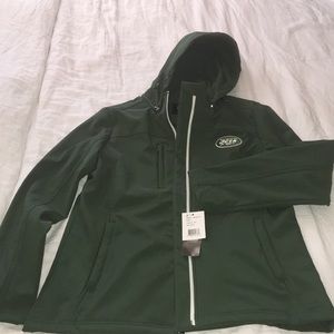 NEW NFL NEW YORK JETS JACKET WOMEN SIZE L
